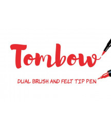 TOMBOW - ABT-856 Chinese Red Dual Brush Pen