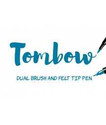 TOMBOW - ABT-452 Process Blue Dual Brush Pen
