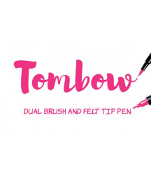 TOMBOW -  ABT-755 Rubine Red Dual Brush Pen
