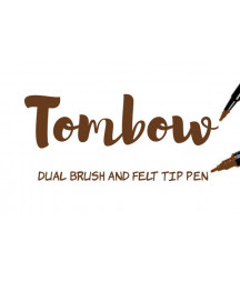 TOMBOW - ABT-969 Chocolate Dual Brush Pen