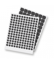 SCRAPBOOK ADHESIVE - Thin 3D Foam Squares Black Mix - 1mm