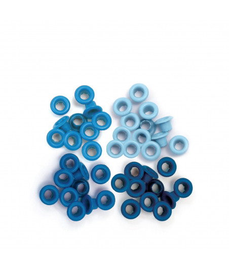 WE R MEMORY KEEPERS - Standard Eyelets - Blue