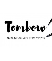 TOMBOW - ABT 027 Black Dual Brush Pen
