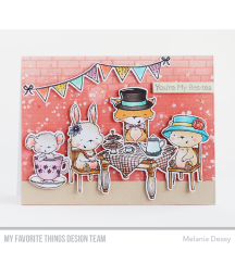 MY FAVORITE THINGS  - Clear Stamp - Tea Party