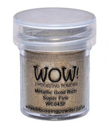 WOW! - Metallic Gold Rich Super fine