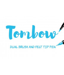 TOMBOW - ABT-443 Turquoise Dual Brush Pen