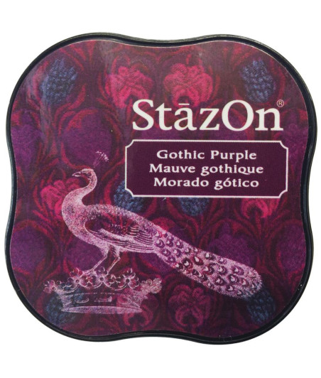 TSUKINEKO - StazOn Tampone inchiostro Gothic Purple