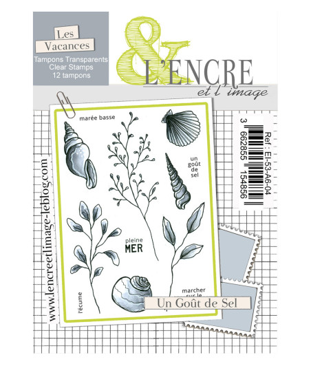 L'ENCRE ET L'IMAGE - Tampon clear - Un Gout de Sel