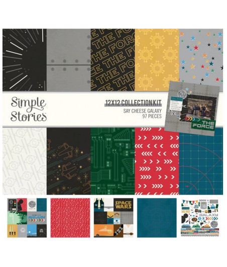 SIMPLE STORIES - Say Cheese Galaxy Collection Kit