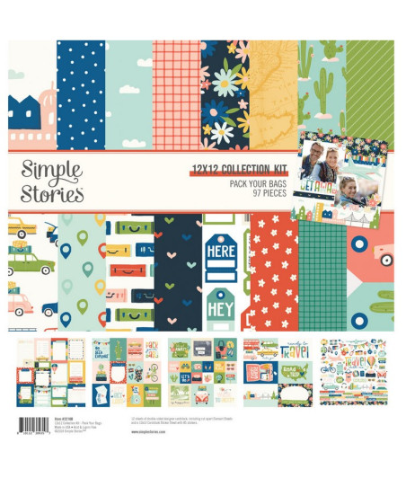 SIMPLE STORIES - Pack Your Bags Collection Kit