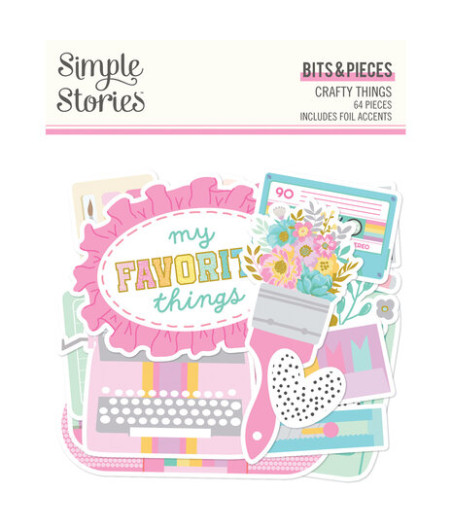 SIMPLE STORIES - Crafty Things Bits & Pieces