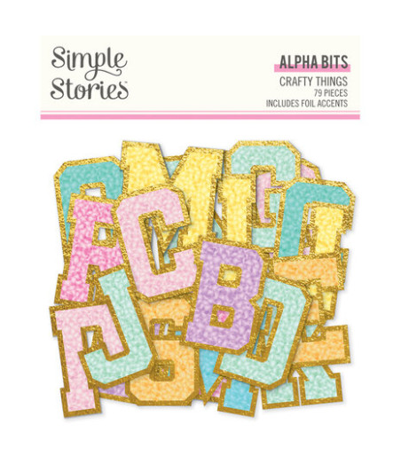 SIMPLE STORIES - Crafty Things Alpha Bits
