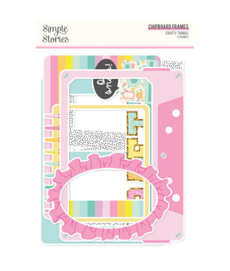 SIMPLE STORIES - Crafty Things Chipboard Frames