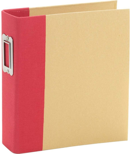 SIMPLE STORIES - Snap! - Binder - Album ad anelli 6x8 rosso