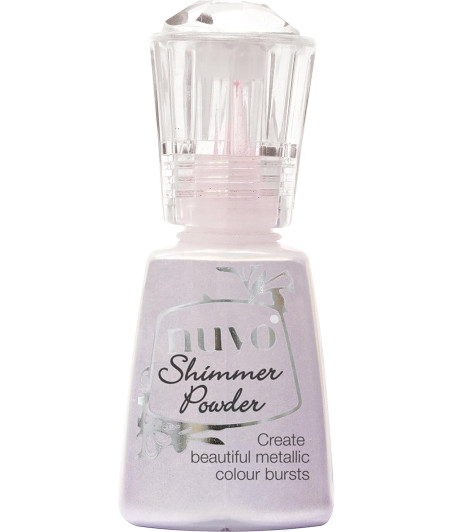 Nuvo Shimmer Violet Brocade