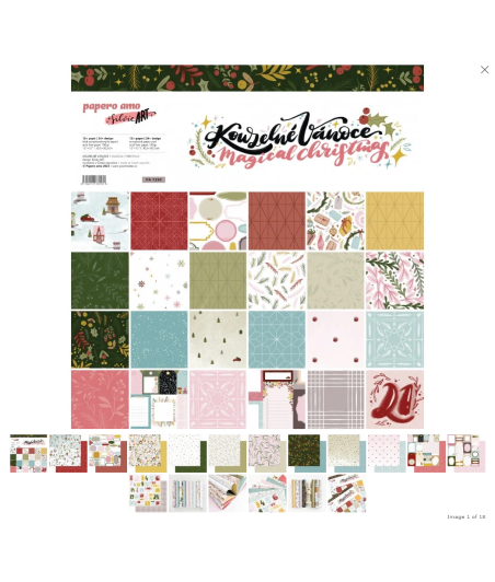 PAPERO AMO - MAGICAL CHRISTMAS - pad 12x12