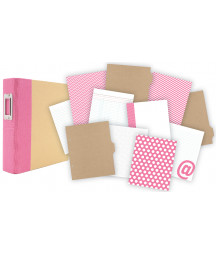 SIMPLE STORIES - Album 6x8 - Snap! - Binder Pink