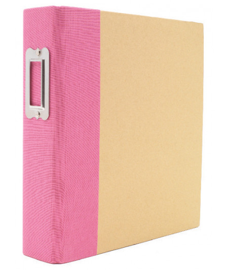 SIMPLE STORIES - Album 6x8 - Snap! - Binder Pink