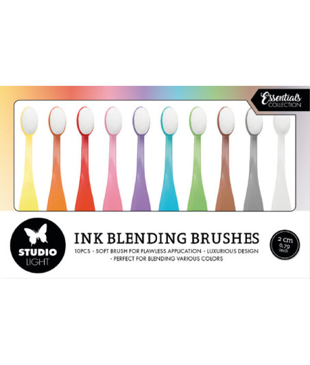 STUDIO LIGHT - Ink Blending Brushes Soft 2cm - 10pcs