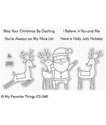 MY FAVORITE THINGS  - Clear Stamp - Santa & Friends Clear