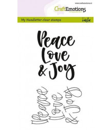 CRAFTEMOTIONS - handletter - Peace Love...